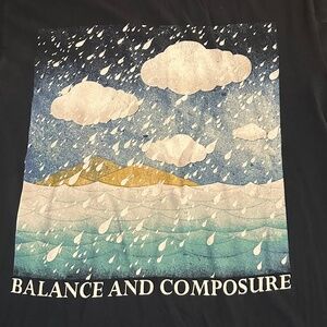 Balance and Composure shirt size M RARE